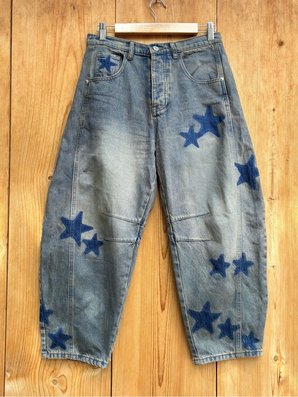 Sage + Fig Barrel Jeans Sz Small